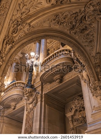 A view from inside the Opera Garnier