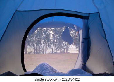 View From Inside The Tent.