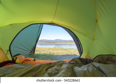 View From Inside The Tent