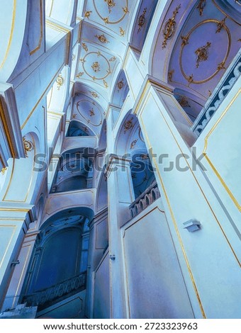 View of the interior of the Bratislava Castle.