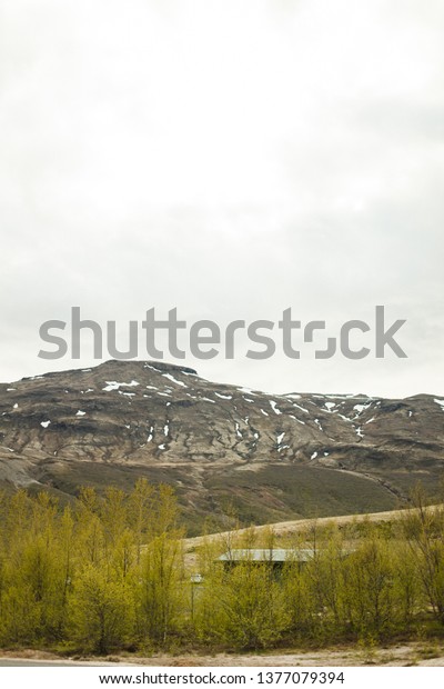 \
View of the Irish\
fields and open spaces on a summer July day. Endless Icelandic\
fields with Icelandic\
moss