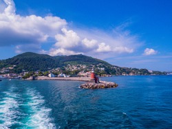 View Of The Island Of Ischia, Italy 