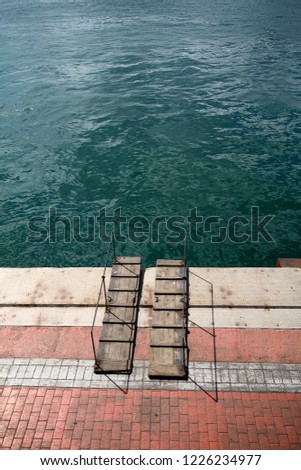 Similar – Image, Stock Photo resting place coronavirus