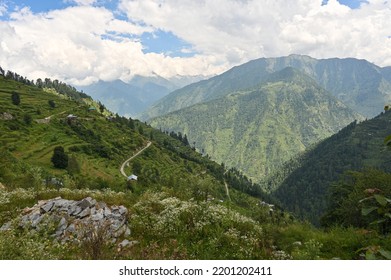 View From Jamala Village, Tirthan Valley 