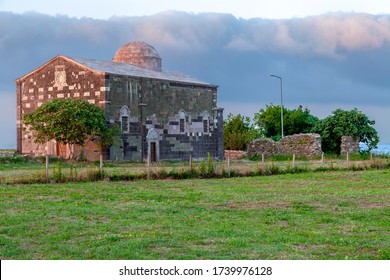 View Of Jason Church (Yason Kilisesi) In Cloudy Day, In Persembe, Ordu, Turkey.