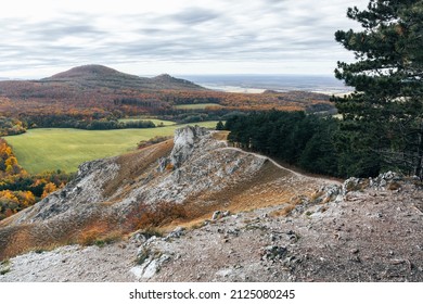 View From Jelenia Hora, Little Carpathians, Slovakia. 