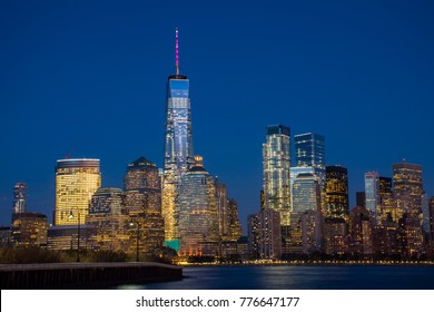 View From Jersey City's Morris Canal Park