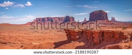 View of John Ford's Point at Monument Valley, Navaho State, Arizona
