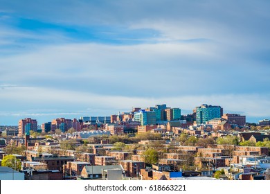 View Of Johns Hopkins Hospital, In Baltimore, Maryland.