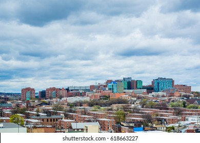 View Of Johns Hopkins Hospital, In Baltimore, Maryland.