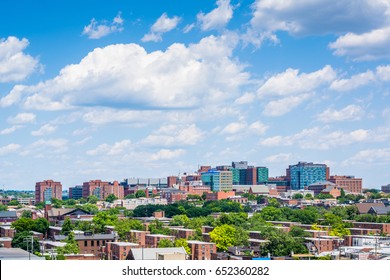 View Of Johns Hopkins Hospital, In Baltimore, Maryland.