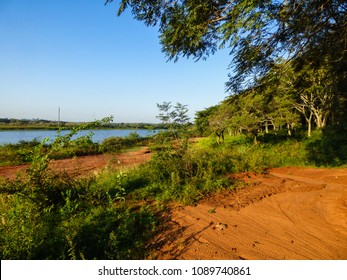 A View From Juan Domingo Peron Park, Uruguay River In The Background (Paso De Los Libres, Argentina)