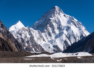 View Of K2 From Concordia, Pakistan