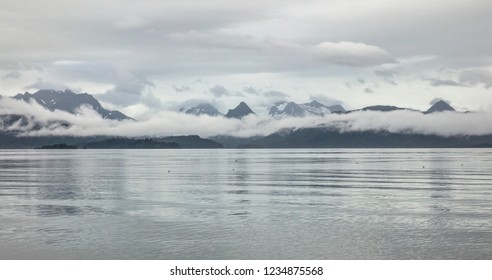 A View Of The Kachemak Bay State Park From Homer Spit, Alaska