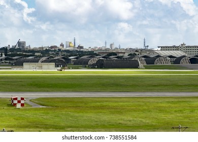 View Kadena Air Base From Road Station