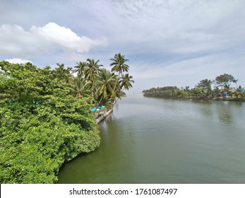 view from kappil bridge paravur Kollam Kerala