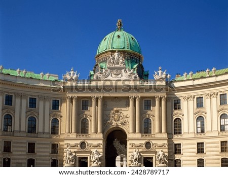 View of karlskirche, vienna, austria, europe