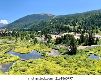 View Of Keystone, Colorado In Summer