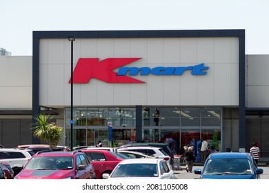 View Of Kmart Store In Botany Town Centre. Auckland, New Zealand - November 21 2021