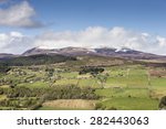 View from Knockfarrel hill near Strathpeffer in Scotland. 