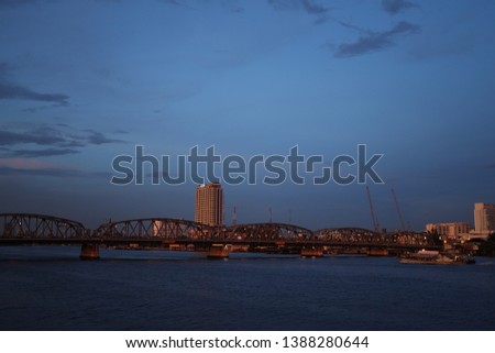 a view of Krungthon Bridge
