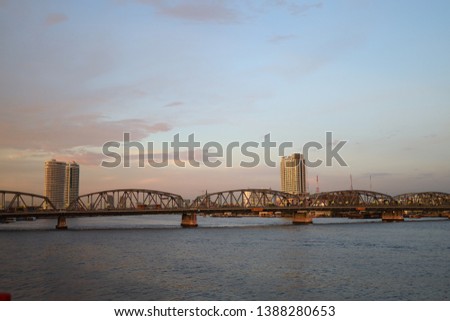 a view of Krungthon Bridge