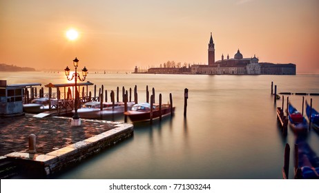 View Of The Lagoon Of Venice, A Morning Of Winter