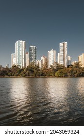 View Of Igapó Lake In The City Of Londrina, Brazil.