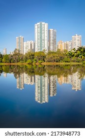 View Of Igapó Lake In The City Of Londrina, Brazil.