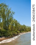 View of Lake Erie at Presque Isle State Park, Erie, PA