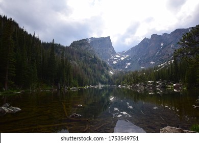 A View From The Lake In Estes Park, Colorado