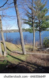 A View Of Lake Massawippi From The Grounds Of Hovey Manor