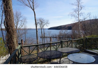 A View Of Lake Massawippi From The Grounds Of Hovey Manor