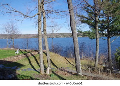 A View Of Lake Massawippi From The Grounds Of Hovey Manor