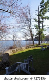 A View Of Lake Massawippi From The Grounds Of Hovey Manor