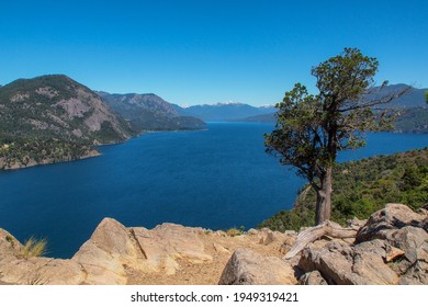 View Of Lácar Lake Near San Martin De Los Andes, Patagonia, Argentina