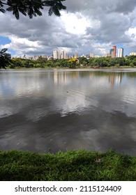 View Of Igapó Lake On A Cloudy Day