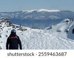 View of Lake Tahoe from Palisades Ski Resort