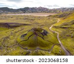 A view from Landmannalaugar in Iceland