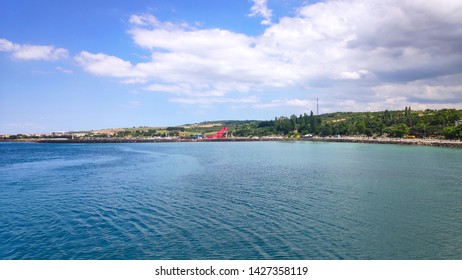 A View From Lapseki Coast, Canakkale, Turkey.