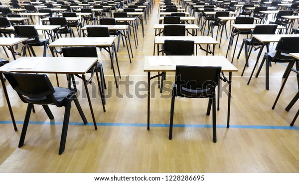 View Large Exam Room Hall Examination Stock Photo Edit Now