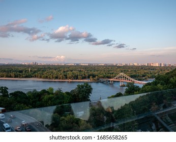 View of the left bank of Kyiv - Shutterstock ID 1685658265