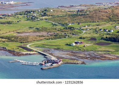 View Of The Leknes, Lofoten Islands