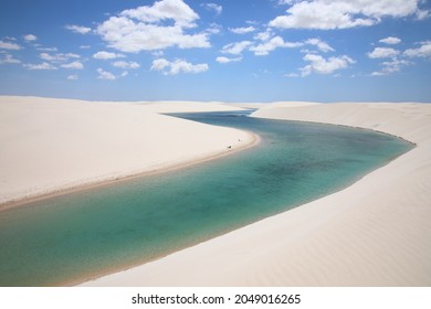 View Of Lencois Maranhenses National Park, Brazil