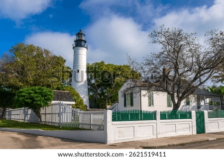 View of the lighthouse of Key West, Florida