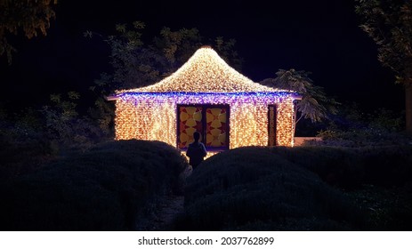 A view of a lighting house