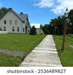 View of Living History Farms 1876 Village