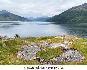 View Of Loch Goil From Carrick Castle In Scotland