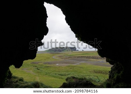 View from the Loftsalahellir cave