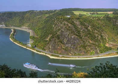 View At The Loreley Rock